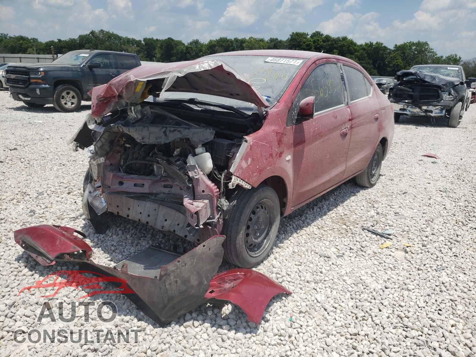 MITSUBISHI MIRAGE 2017 - ML32F3FJ4HHF12095