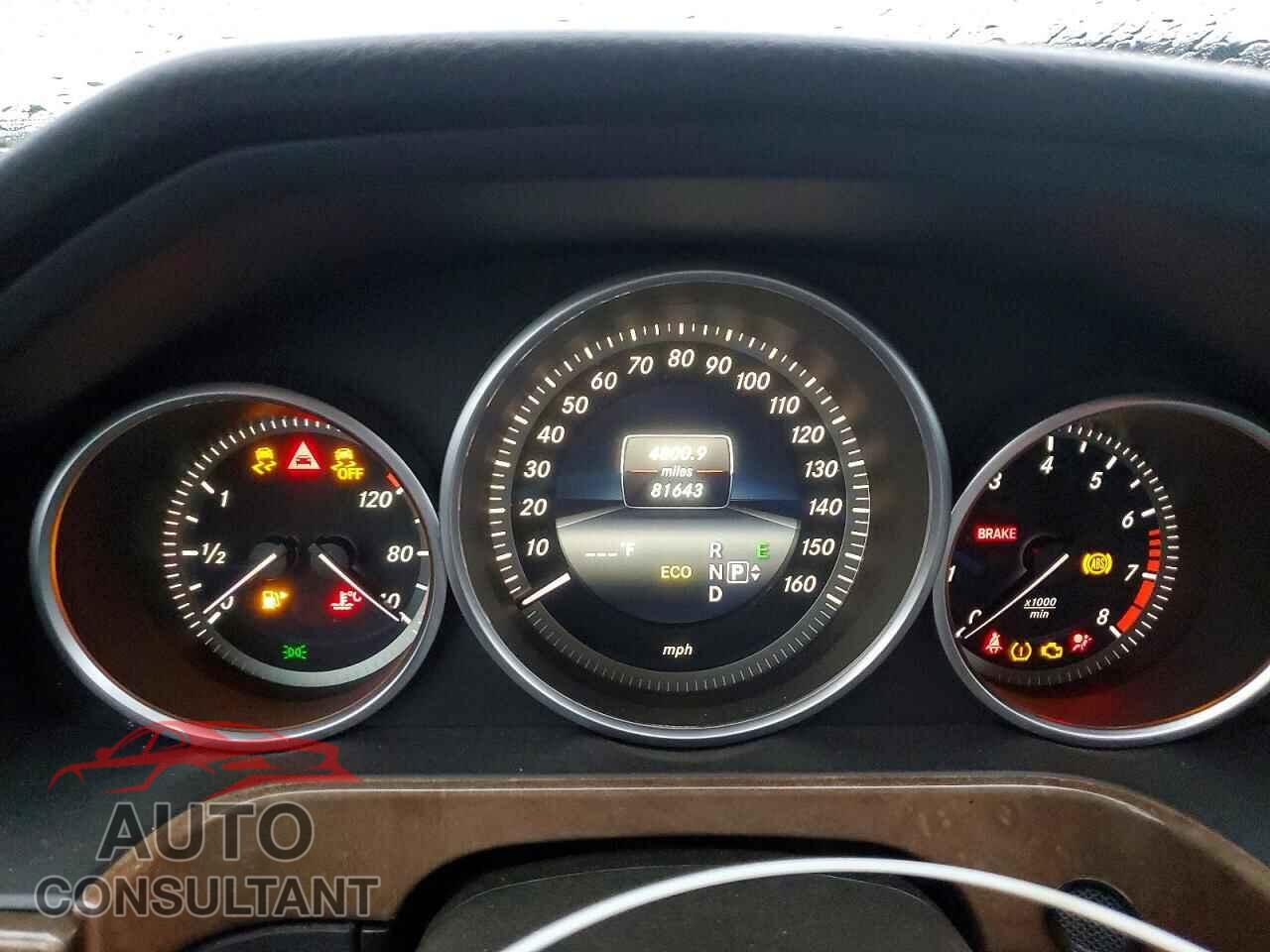 MERCEDES-BENZ E-CLASS 2014 - WDDHF8JBXEA836325
