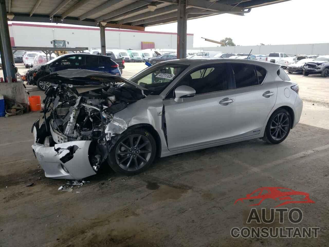 LEXUS CT 200 2012 - JTHKD5BHXC2081092