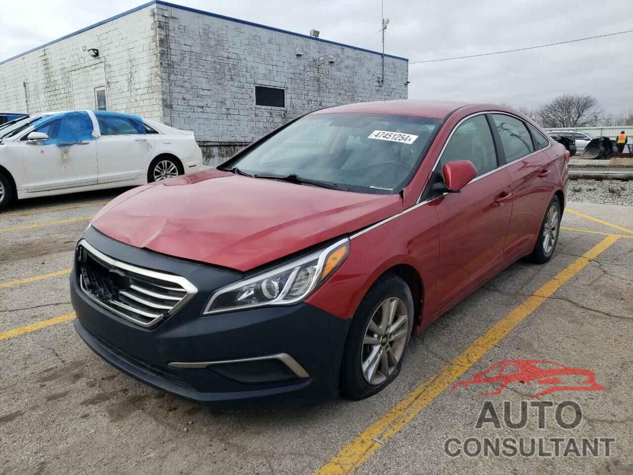 HYUNDAI SONATA 2017 - 5NPE24AF4HH590423