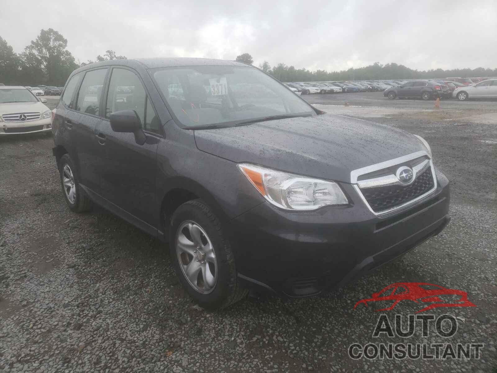 SUBARU FORESTER 2016 - JF2SJAAC6GG489446