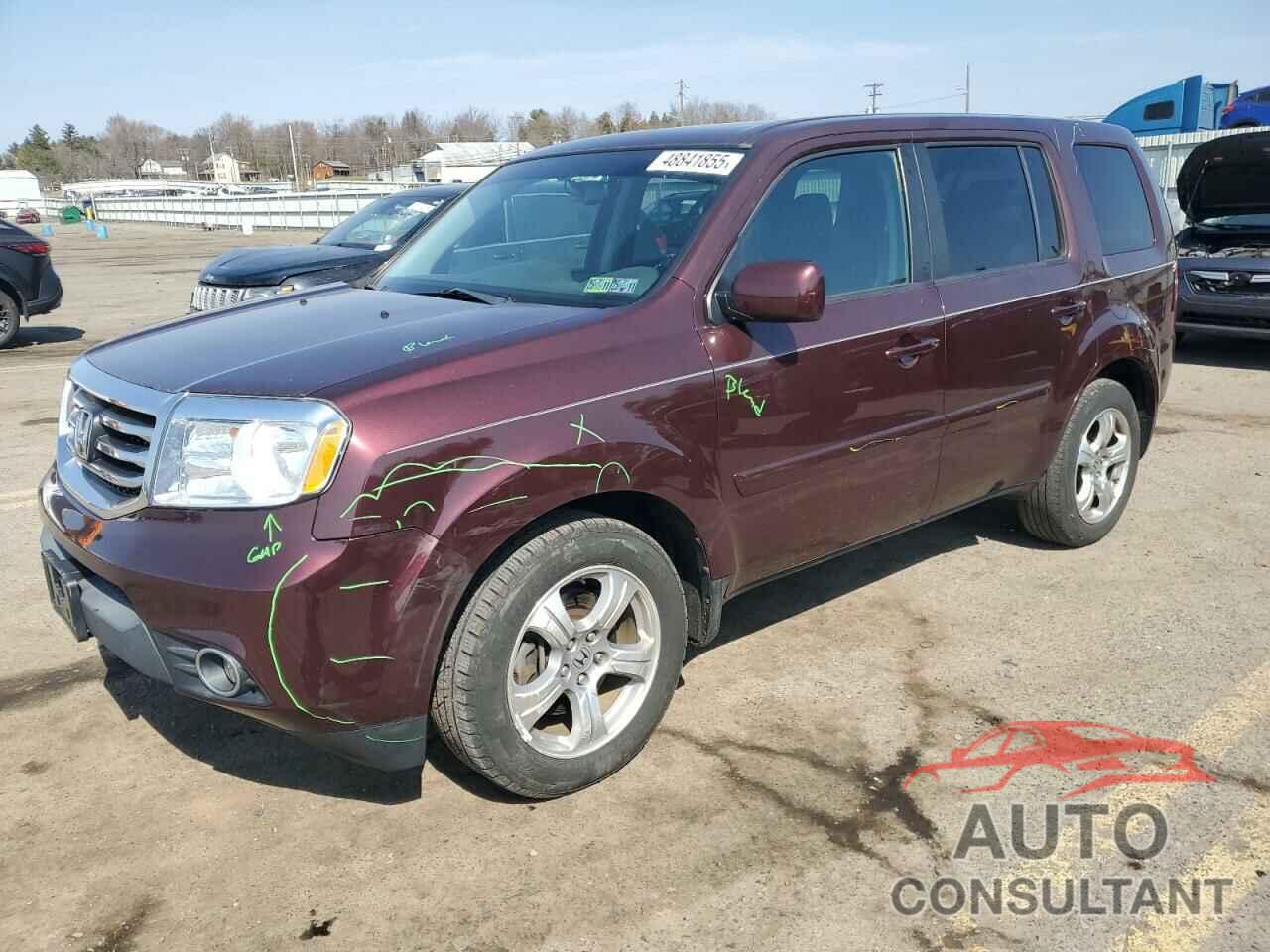 HONDA PILOT 2015 - 5FNYF4H57FB010124