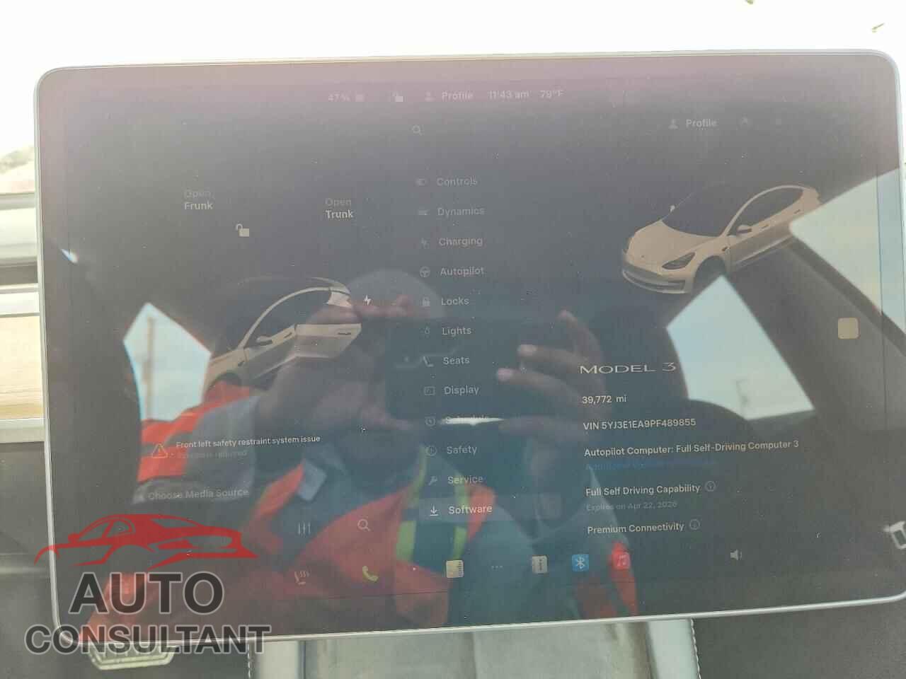 TESLA MODEL 3 2023 - 5YJ3E1EA9PF489855
