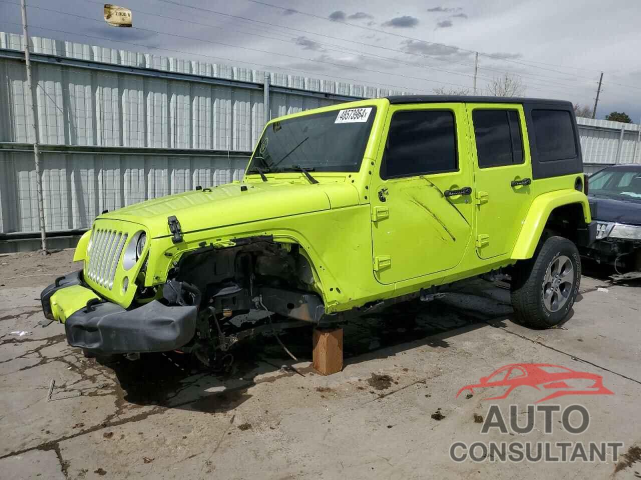 JEEP WRANGLER 2017 - 1C4BJWEG9HL541525