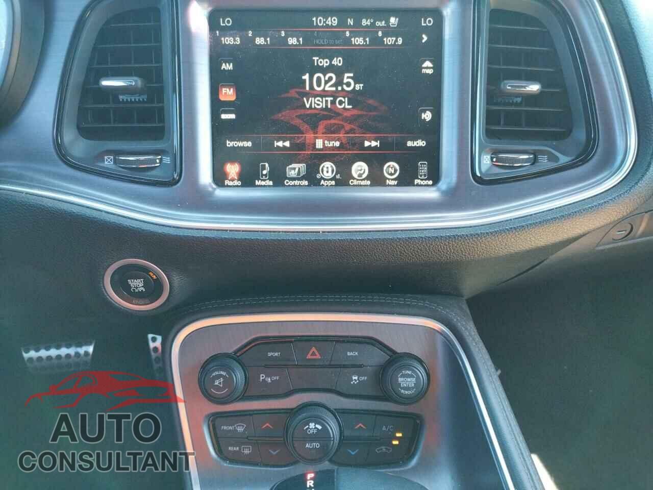 DODGE CHALLENGER 2016 - 2C3CDZAG2GH184918