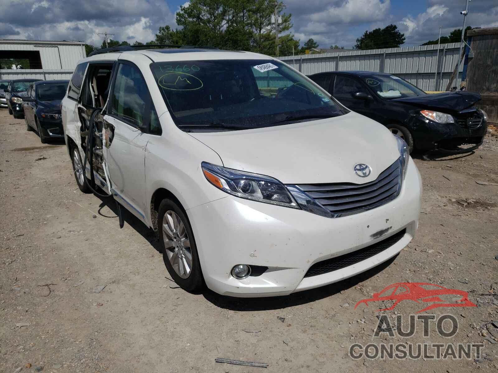 TOYOTA SIENNA 2016 - 5TDYK3DC1GS763400