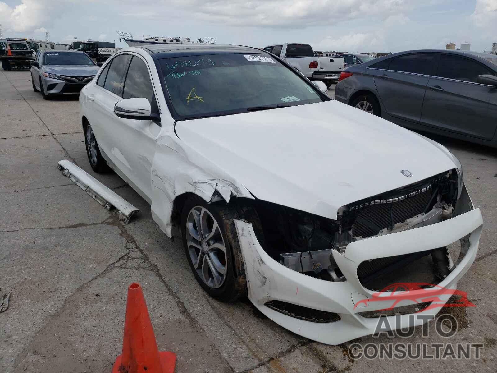 MERCEDES-BENZ C-CLASS 2016 - WDDWF4JB7GR155060