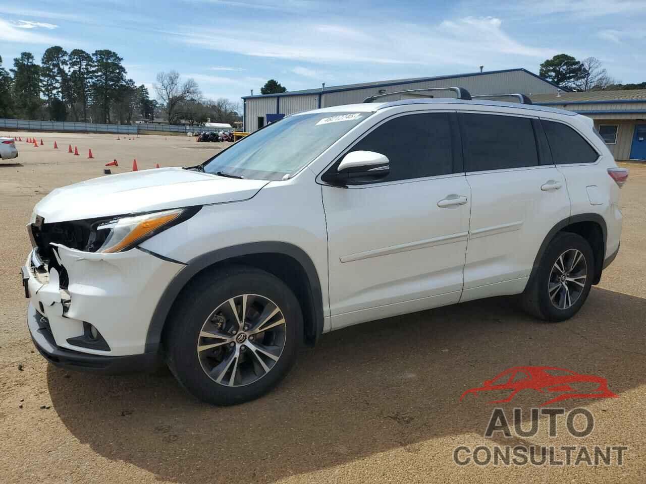 TOYOTA HIGHLANDER 2016 - 5TDKKRFH2GS155256