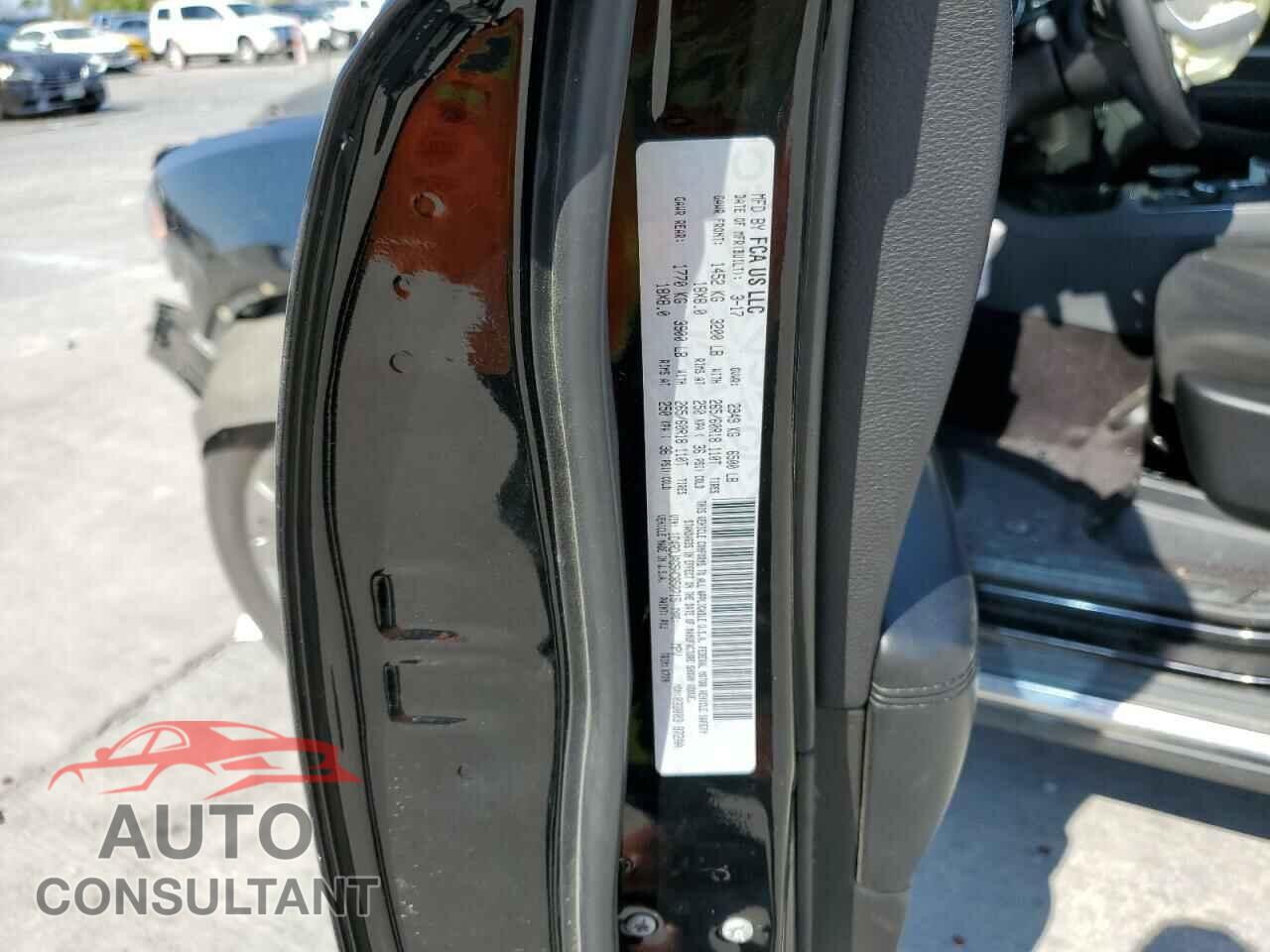 DODGE DURANGO 2017 - 1C4RDJAG5HC850715