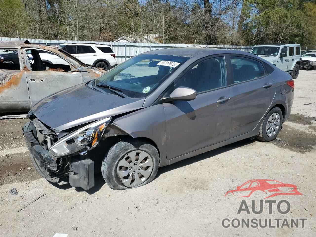 HYUNDAI ACCENT 2017 - KMHCT4AE8HU392649