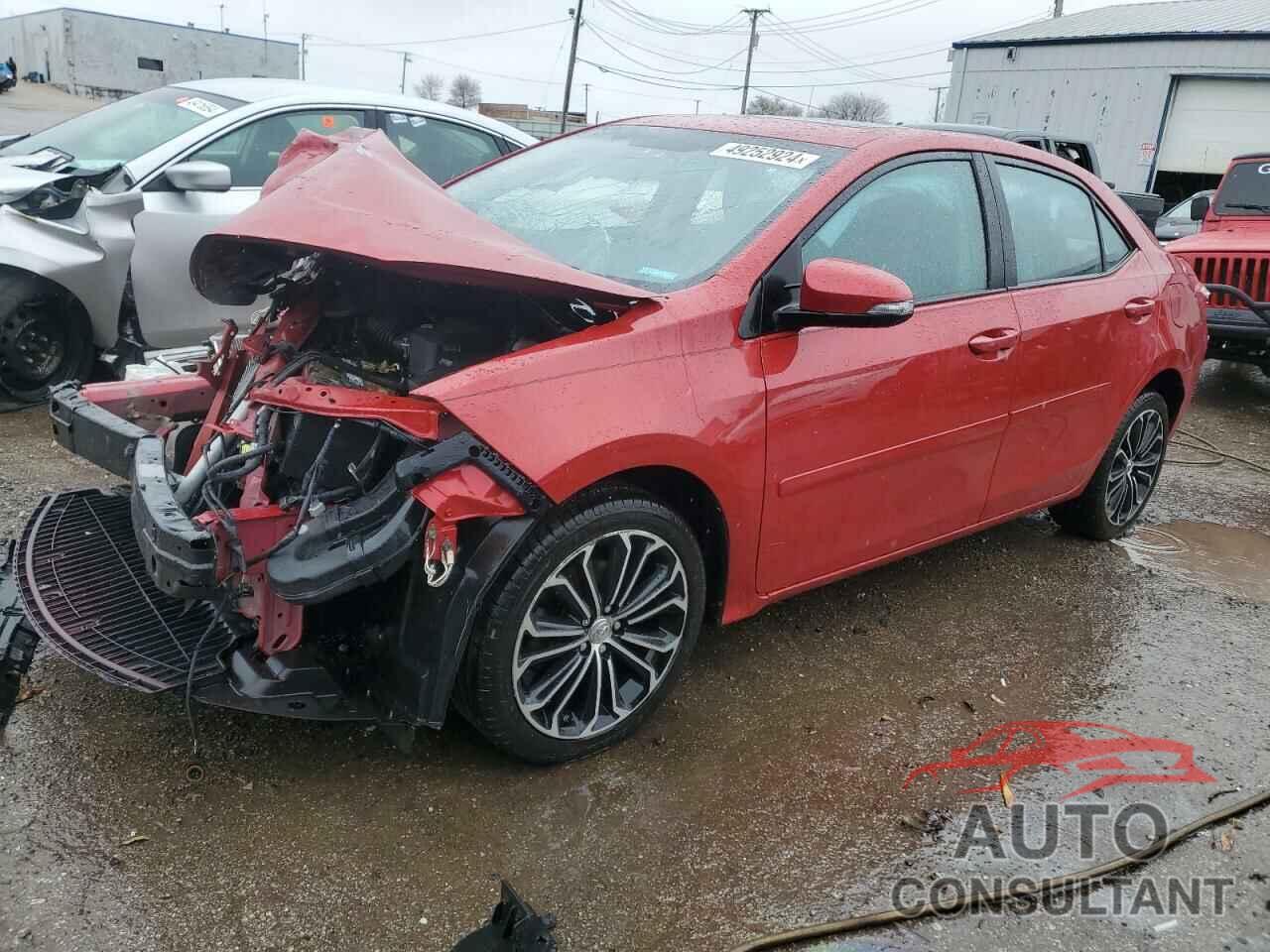 TOYOTA COROLLA 2016 - 2T1BURHE1GC565424