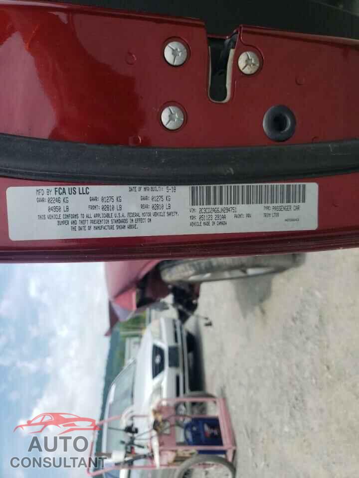 DODGE CHALLENGER 2018 - 2C3CDZAG6JH294751