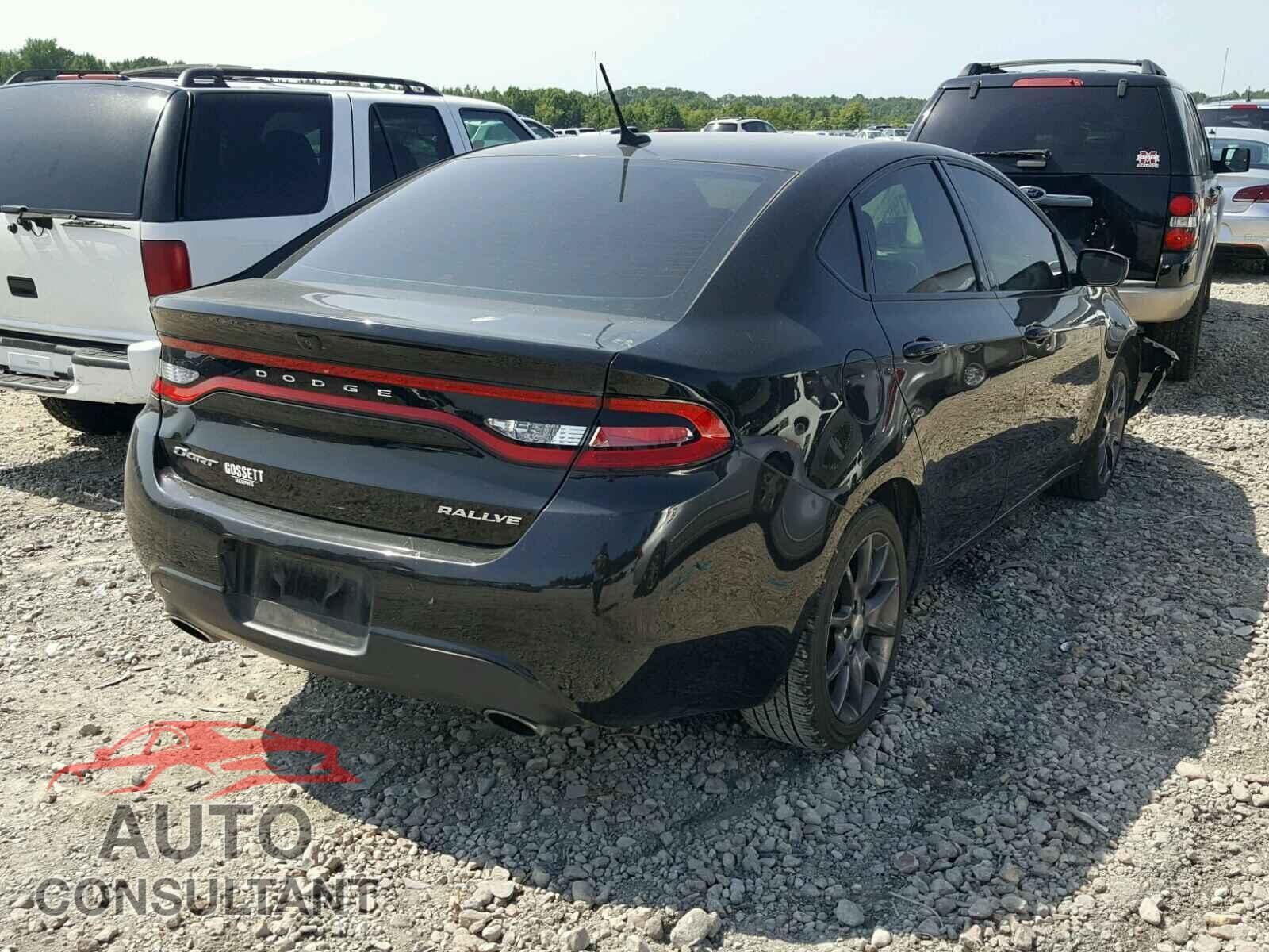 DODGE DART 2015 - 1C3CDFBB1FD422562