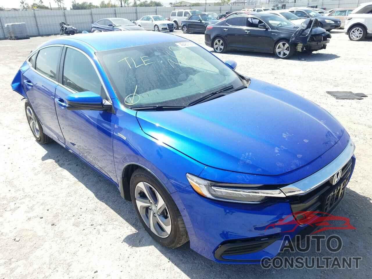 HONDA INSIGHT 2020 - 19XZE4F51LE001298