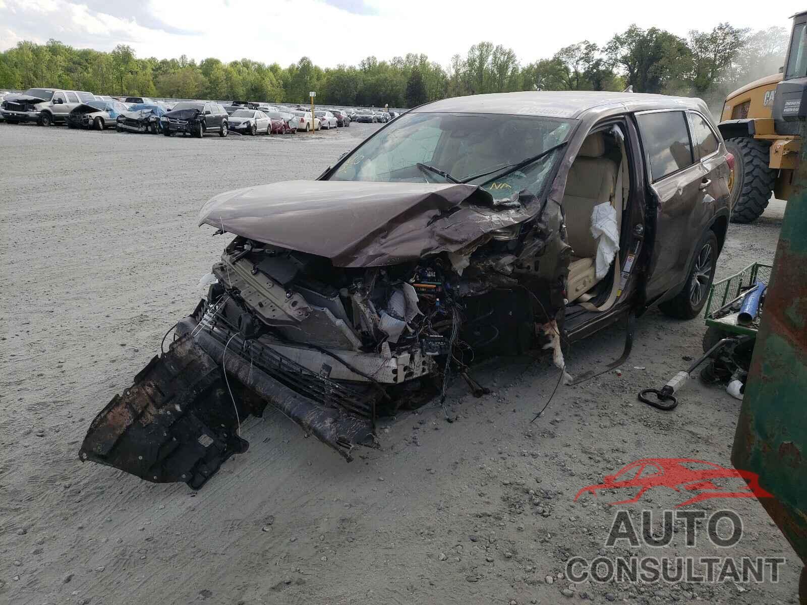 TOYOTA HIGHLANDER 2019 - 5TDZZRFHXKS366143