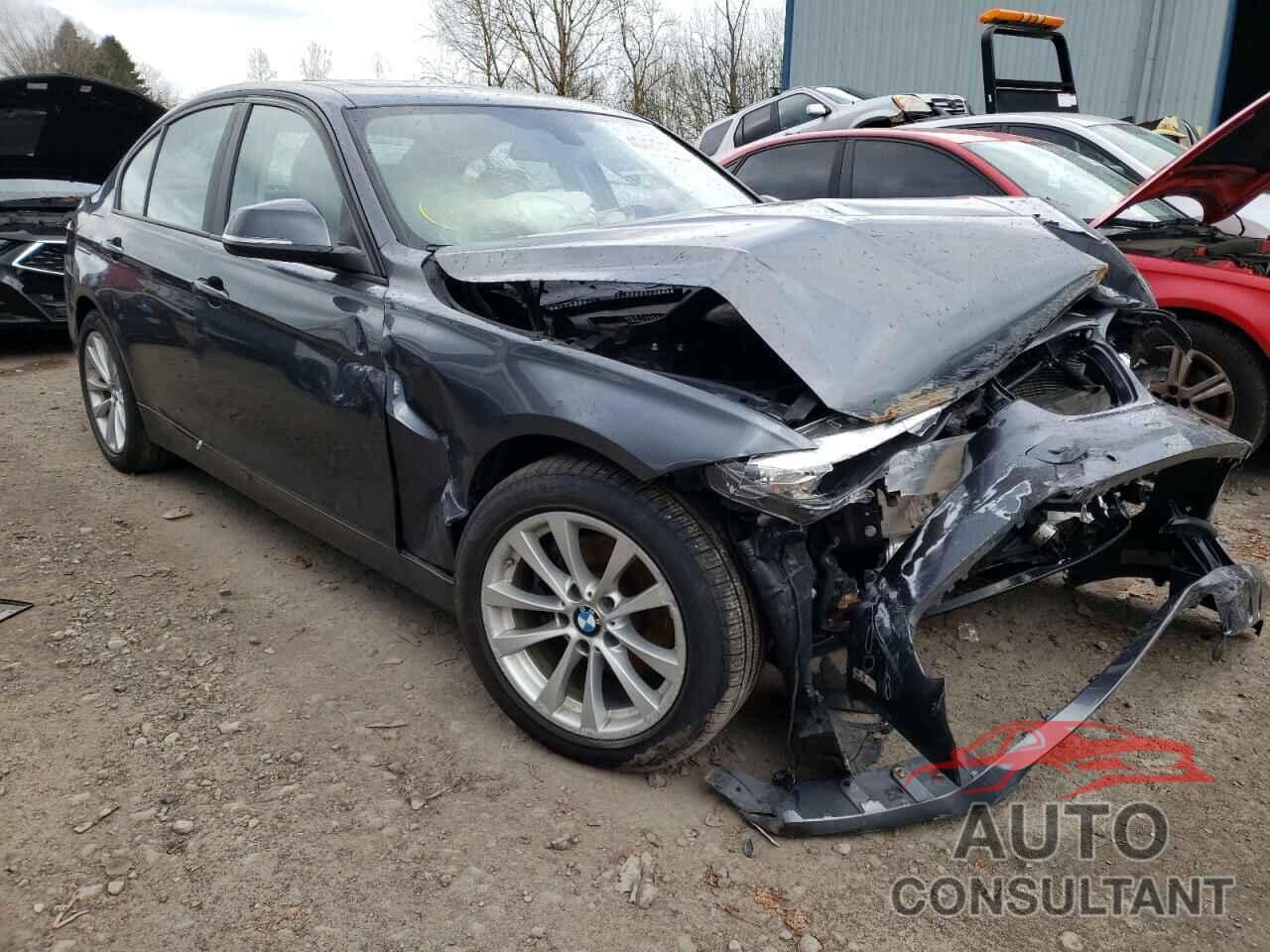 BMW 3 SERIES 2016 - WBA8A3C56GK690115