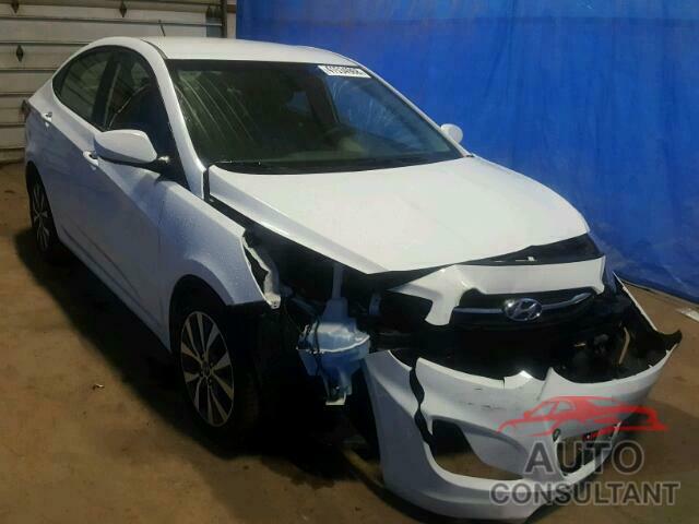 HYUNDAI ACCENT 2017 - KMHCT4AE4HU371149