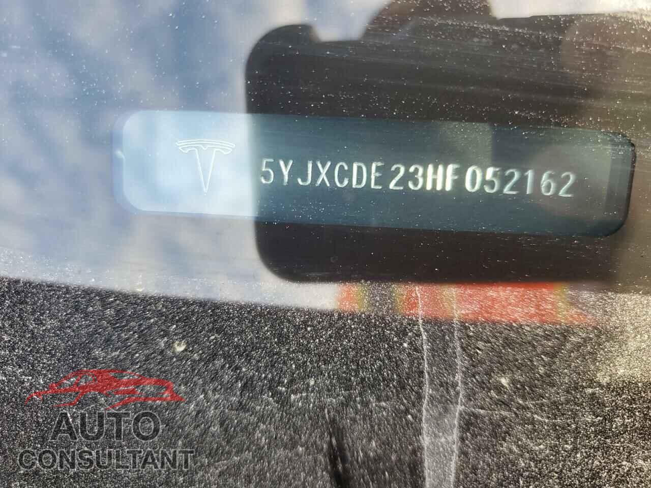 TESLA MODEL X 2017 - 5YJXCDE23HF052162