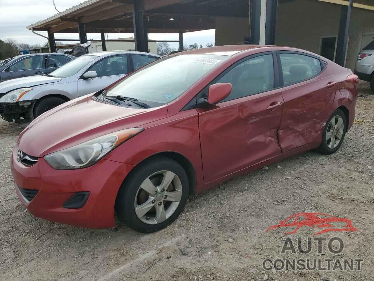 HYUNDAI ELANTRA 2011 - KMHDH4AE7BU133602