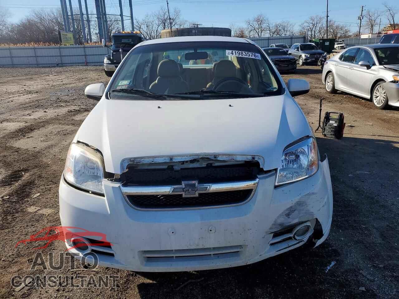 CHEVROLET AVEO 2011 - KL1TG5DE0BB220491