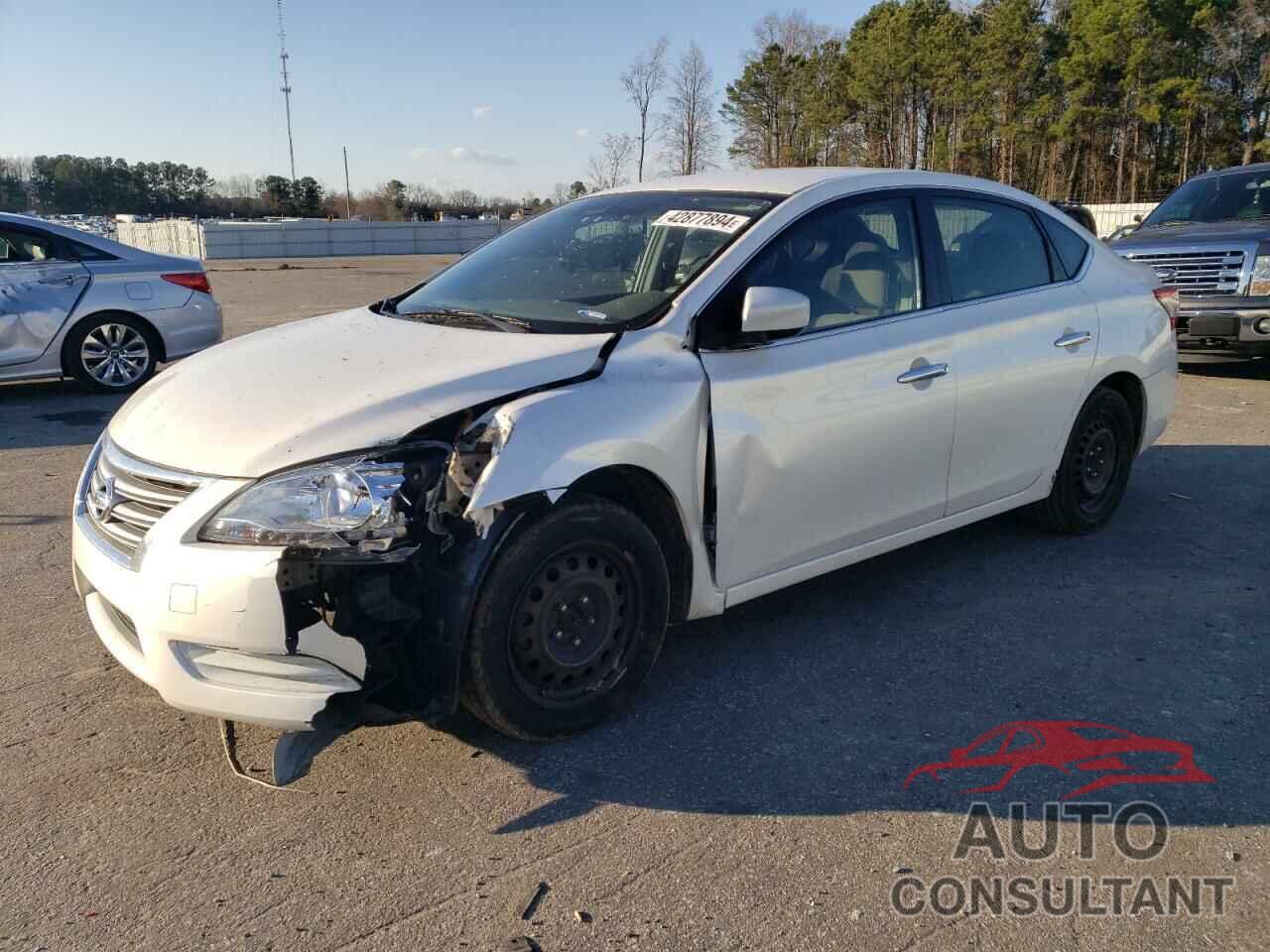 NISSAN SENTRA 2013 - 3N1AB7AP9DL611577