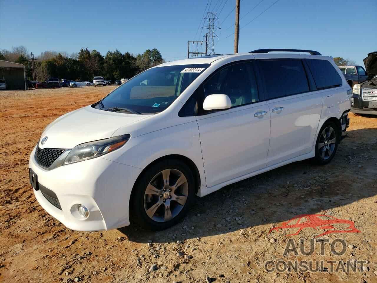 TOYOTA SIENNA 2016 - 5TDXK3DC7GS748198