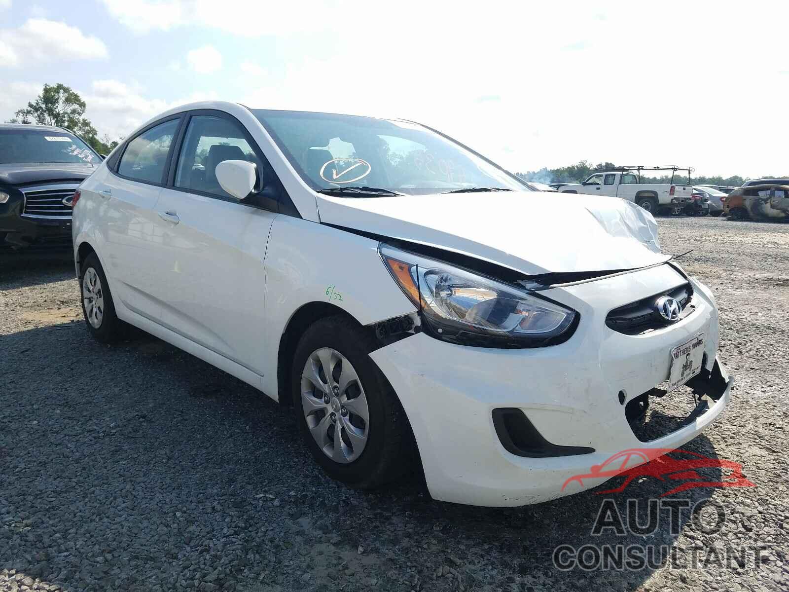 HYUNDAI ACCENT 2017 - KMHCT4AE8HU346013