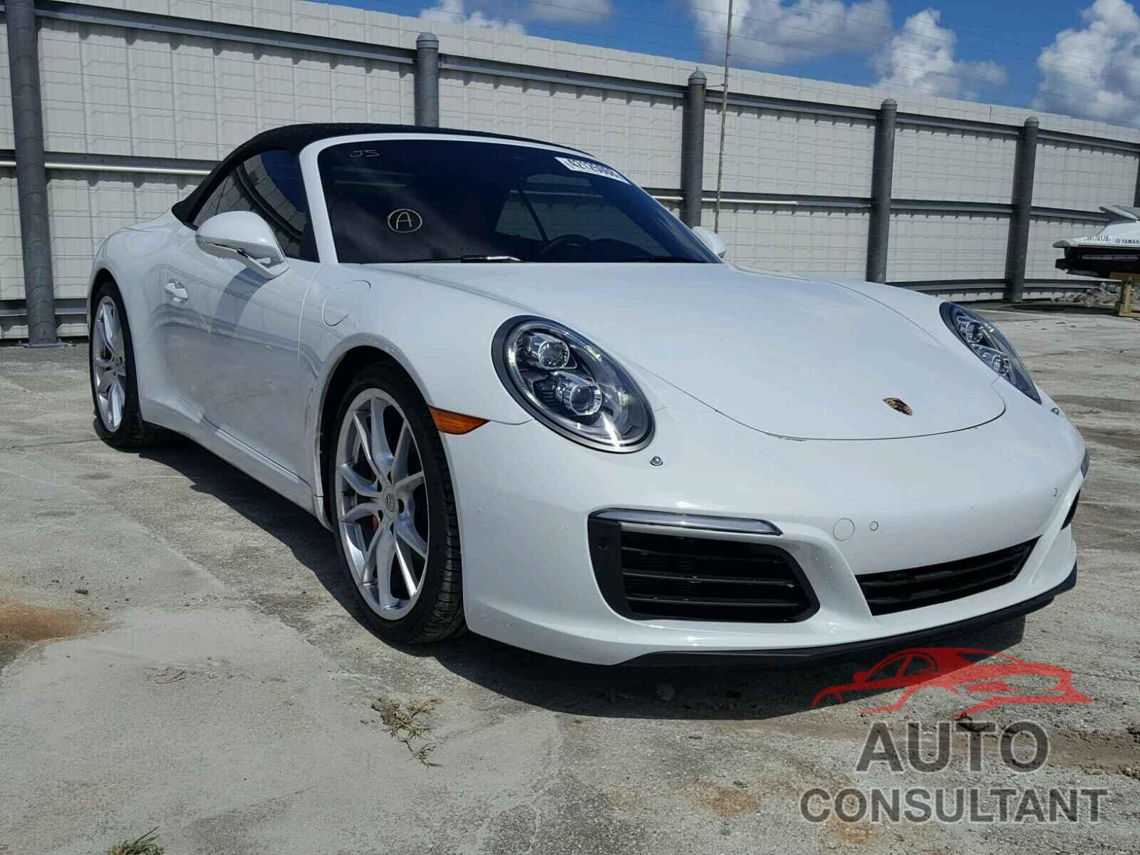 PORSCHE 911 2017 - WP0CB2A9XHS156062