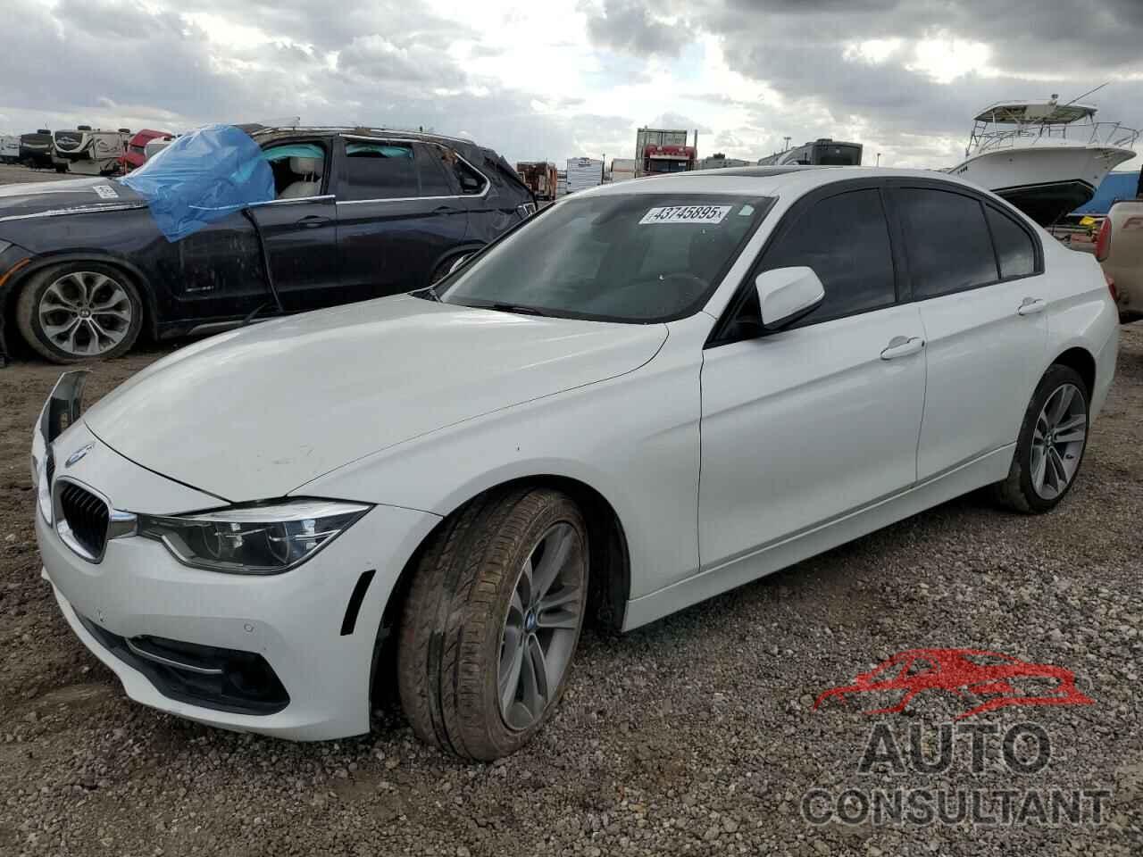 BMW 3 SERIES 2016 - WBA8E9G57GNT82564