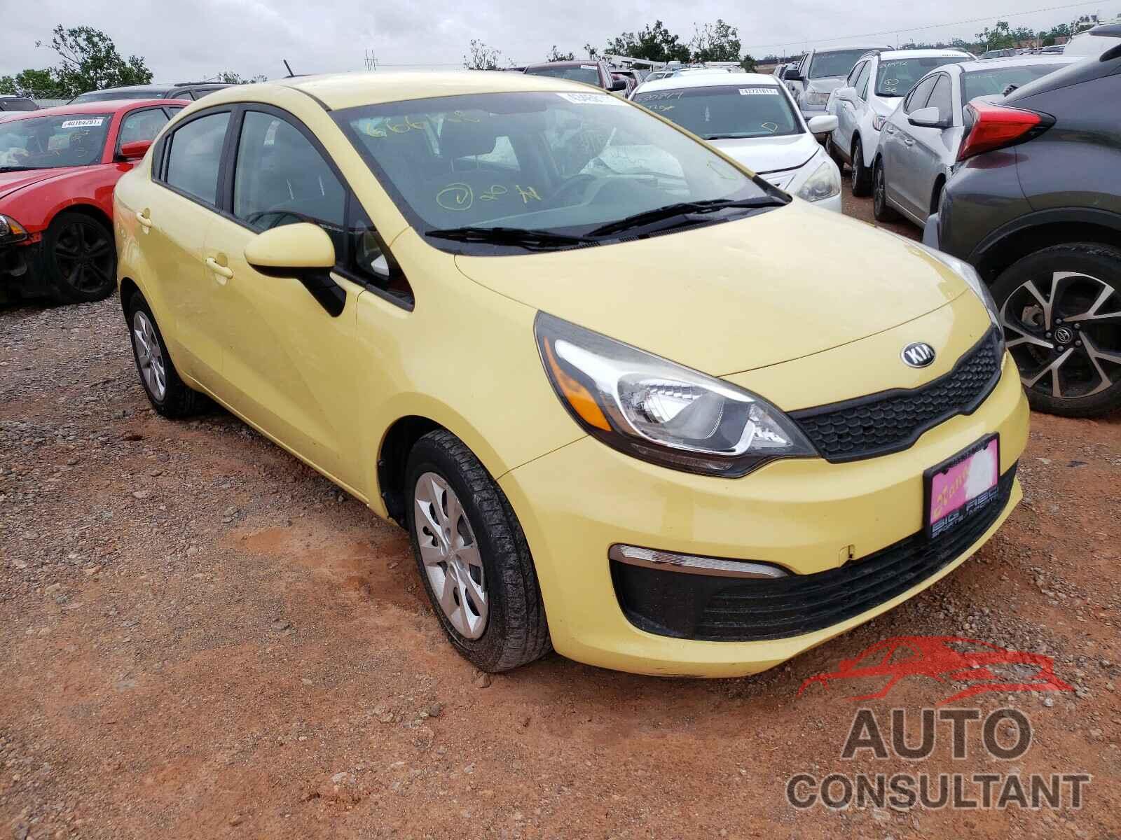 KIA RIO 2016 - KNADM4A39G6666168