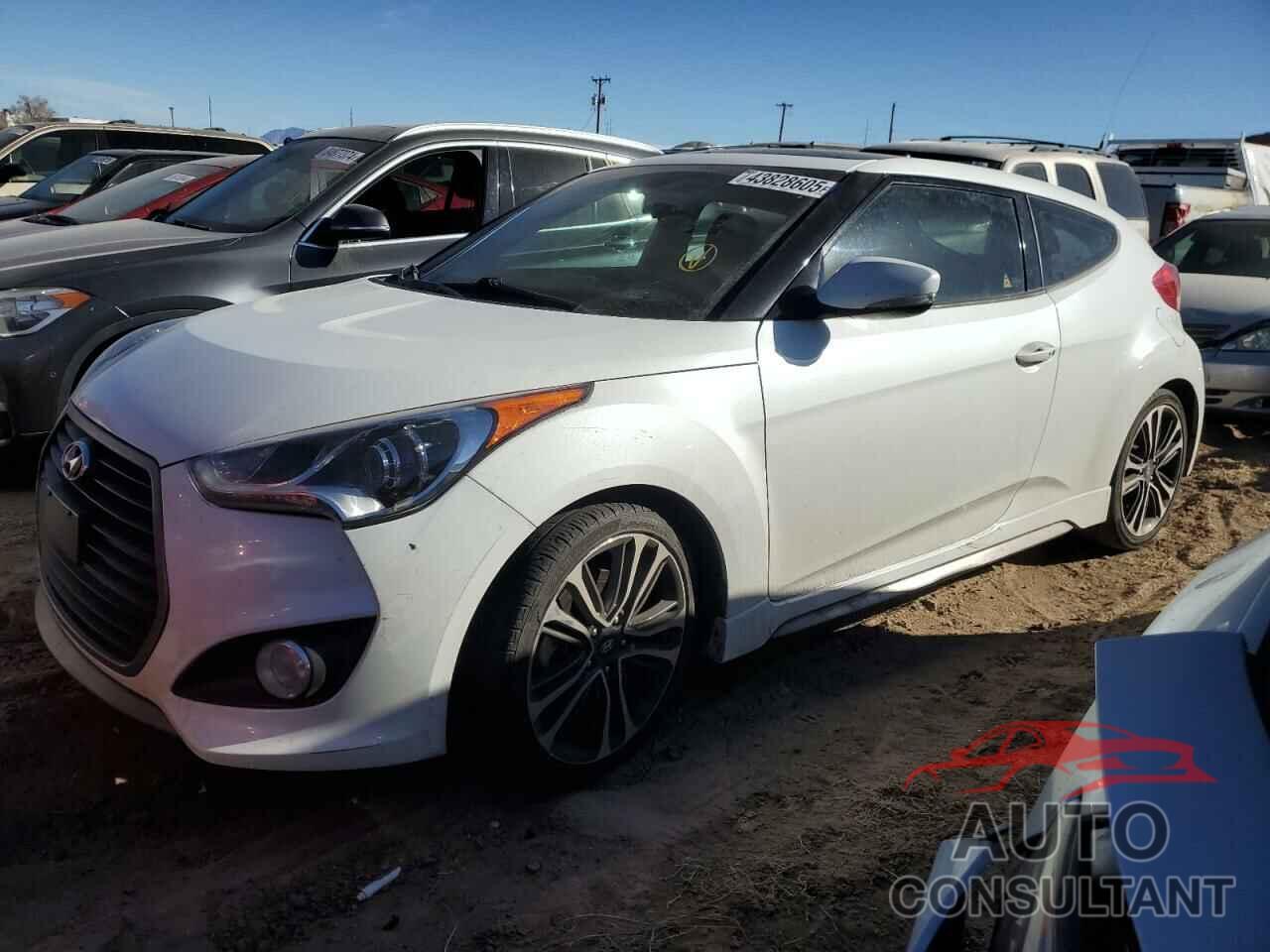 HYUNDAI VELOSTER 2017 - KMHTC6AE2HU310362
