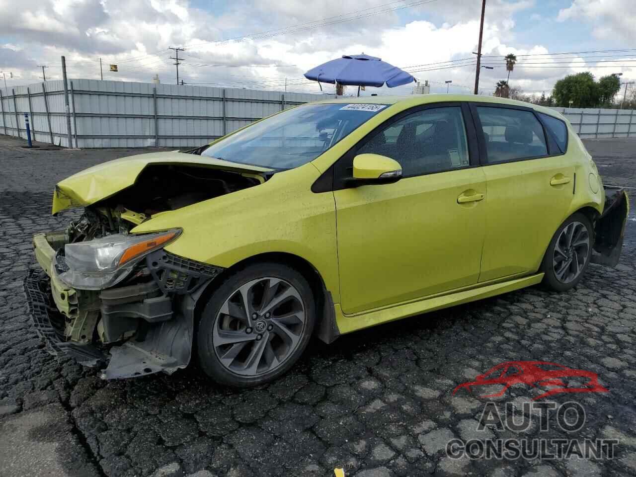 TOYOTA COROLLA 2017 - JTNKARJE8HJ552254
