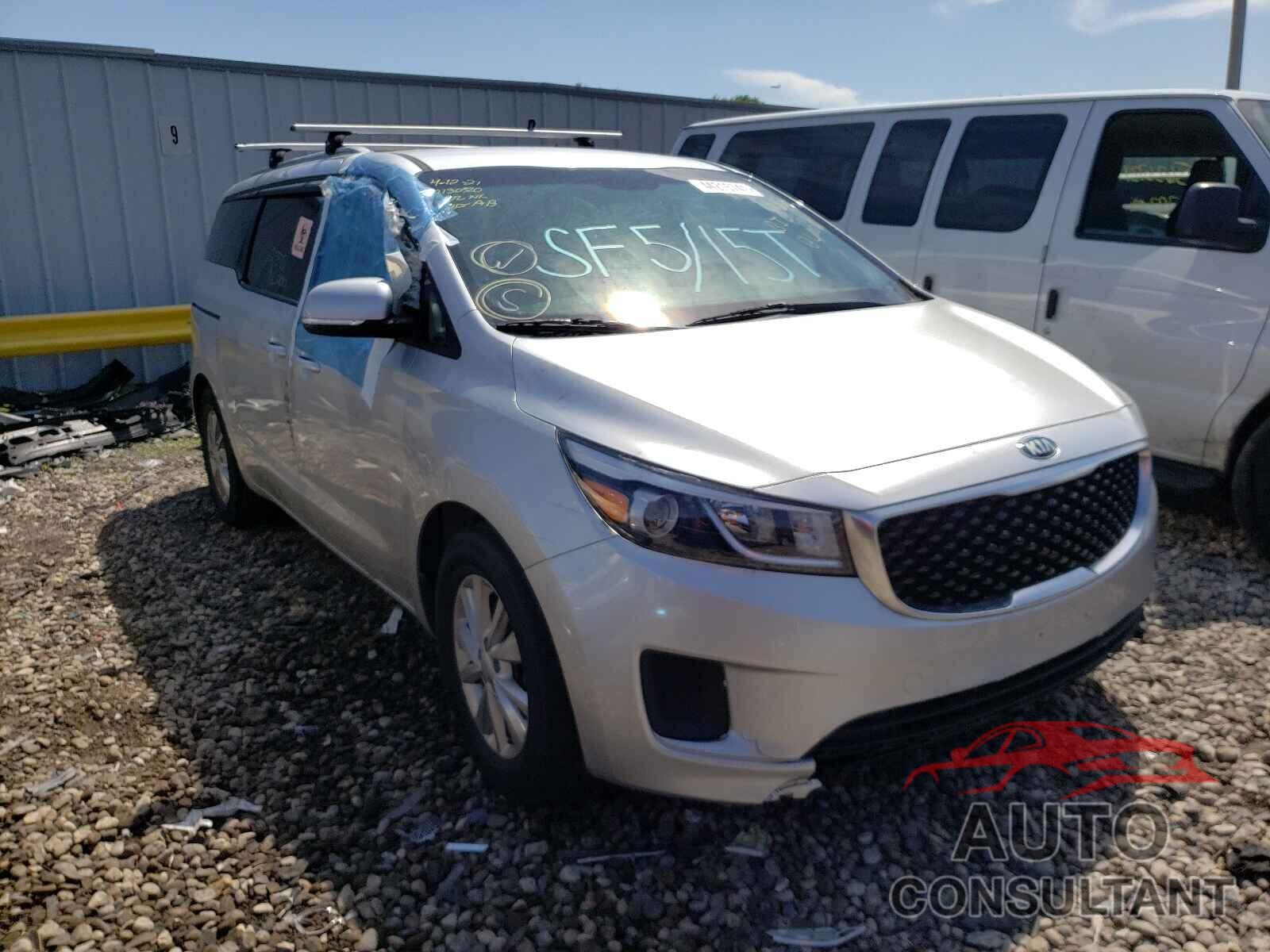 KIA SEDONA 2016 - KNDMB5C12G6118135