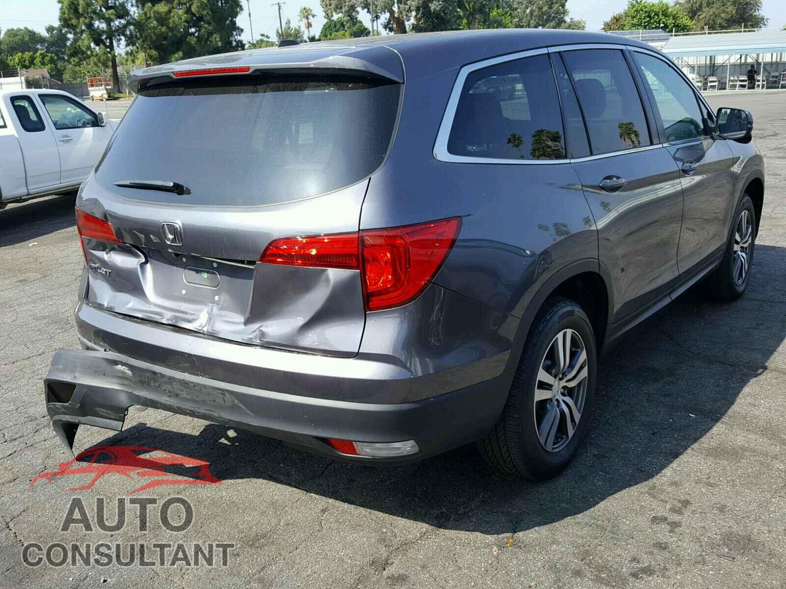 HONDA PILOT EX 2016 - 5FNYF5H34GB048965