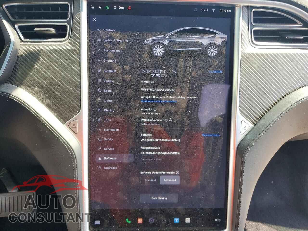 TESLA MODEL X 2016 - 5YJXCAE26GF030248
