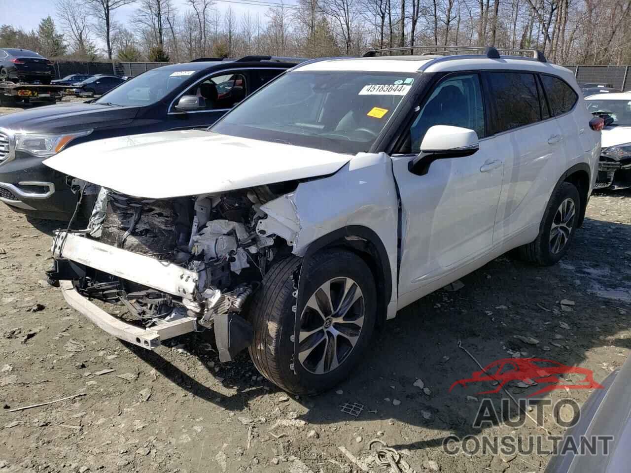 TOYOTA HIGHLANDER 2021 - 5TDGZRBH4MS091904