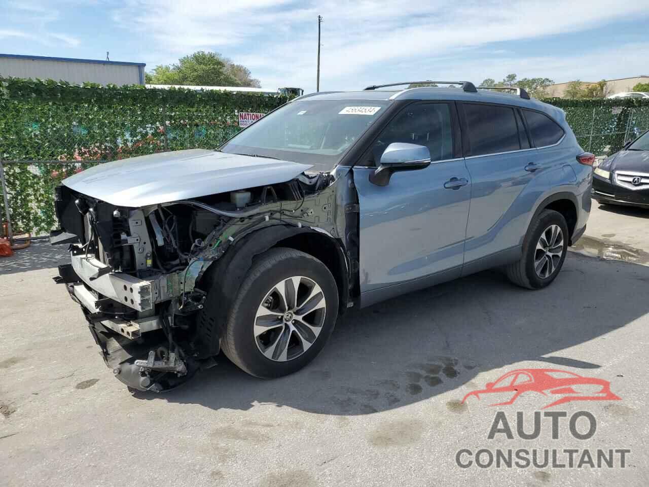 TOYOTA HIGHLANDER 2022 - 5TDGZRAH9NS130313