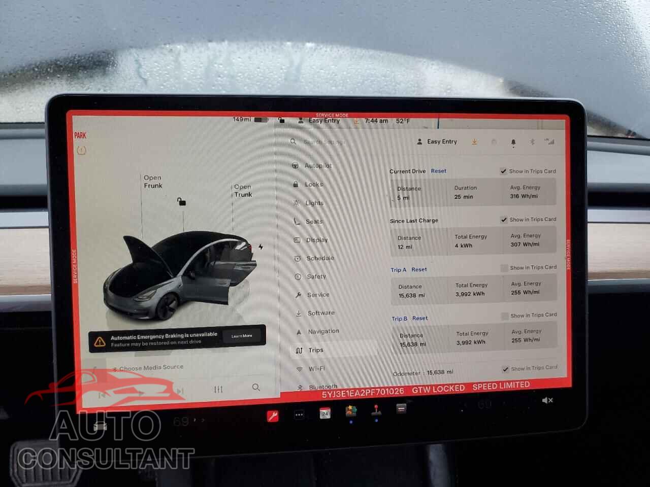 TESLA MODEL 3 2023 - 5YJ3E1EA2PF701026