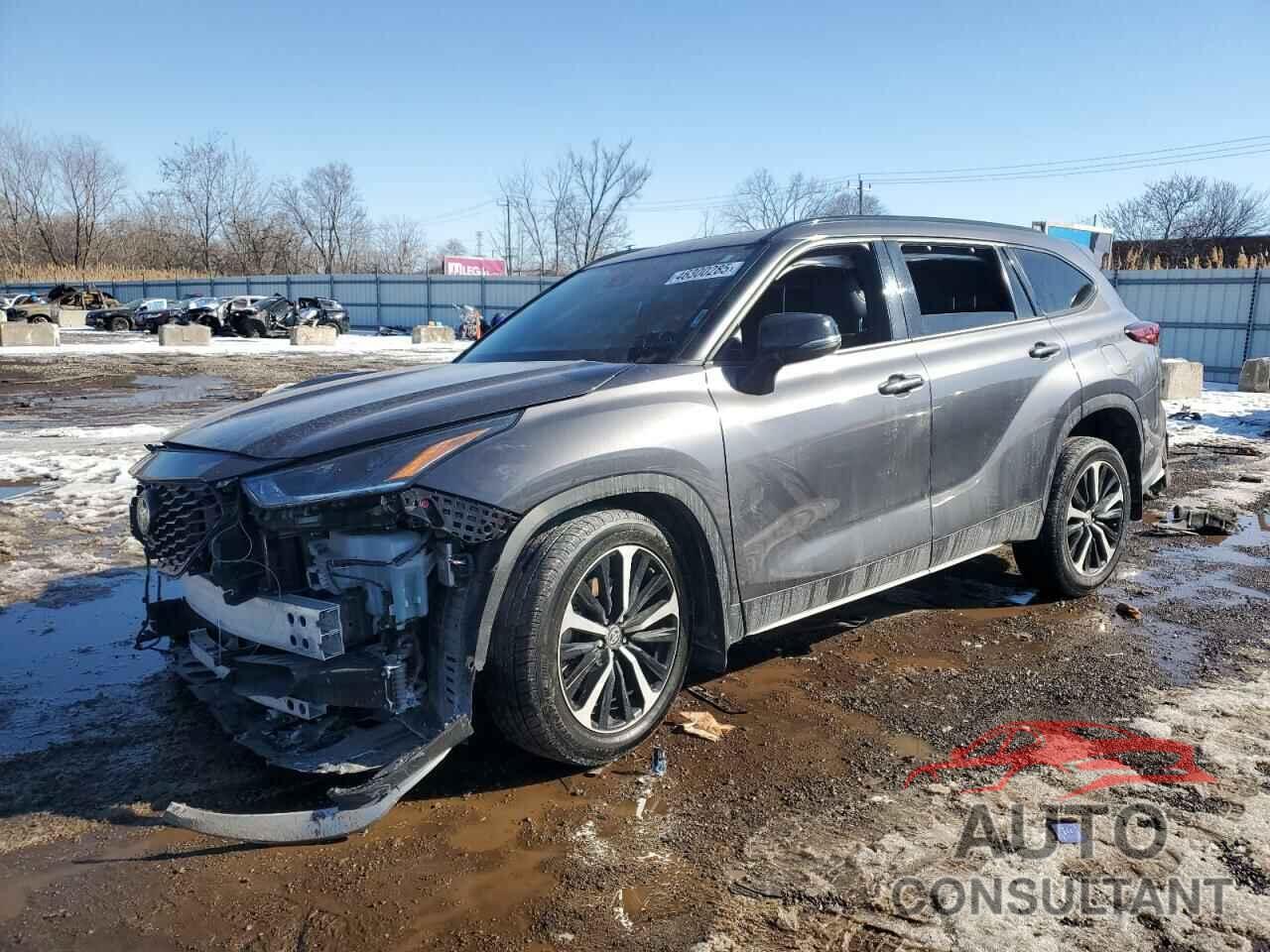 TOYOTA HIGHLANDER 2021 - 5TDJZRBH4MS159074