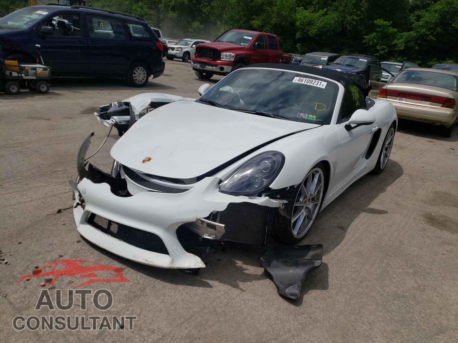 PORSCHE BOXSTER 2016 - WP0CC2A89GS152474