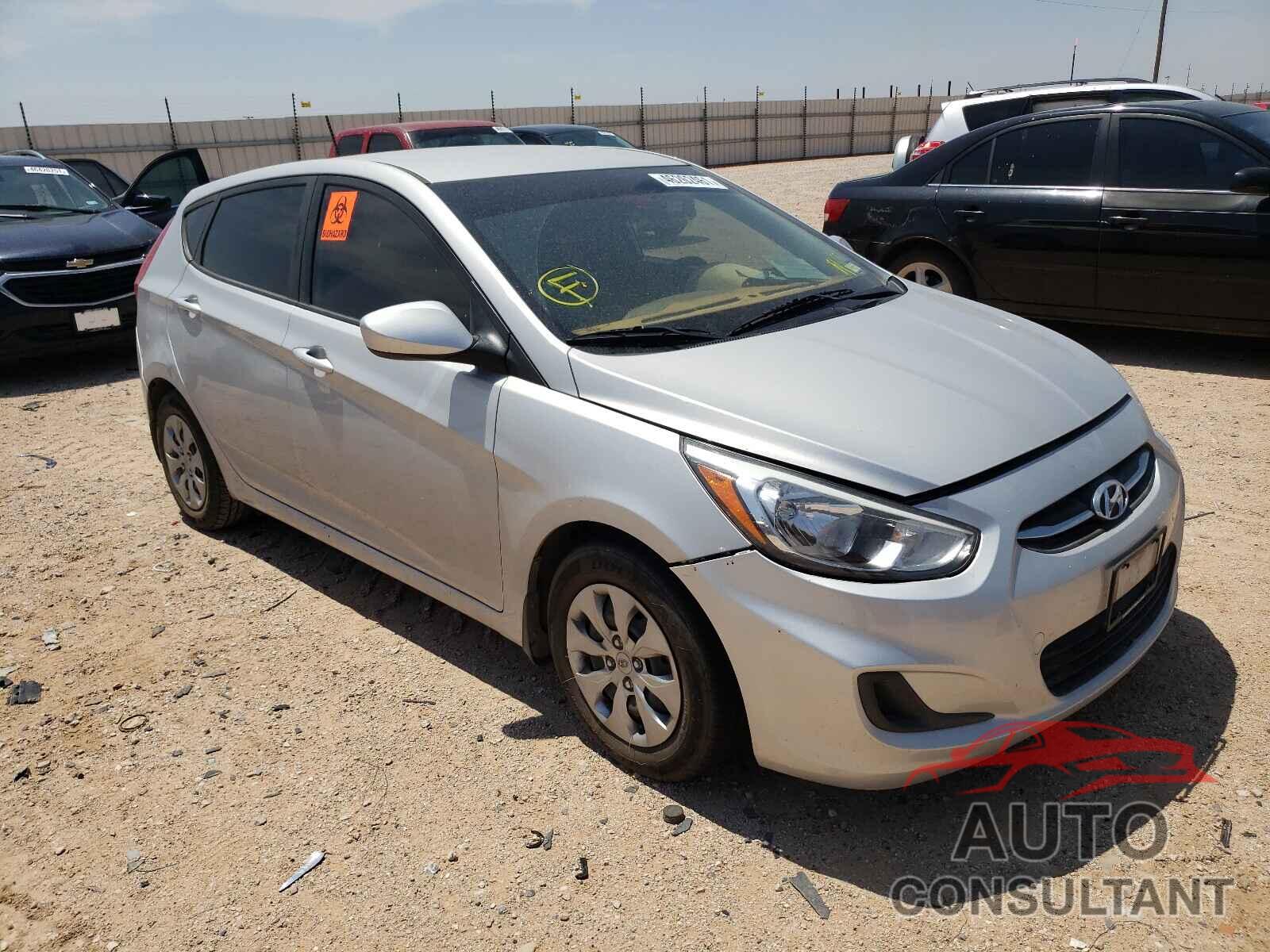 HYUNDAI ACCENT 2017 - KMHCT5AE6HU350731