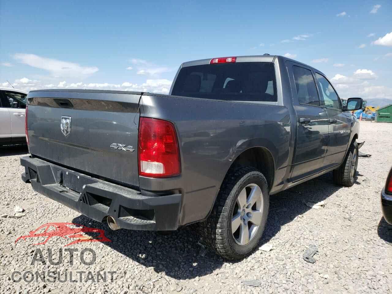 DODGE RAM 1500 2012 - 1C6RD7KT4CS214307