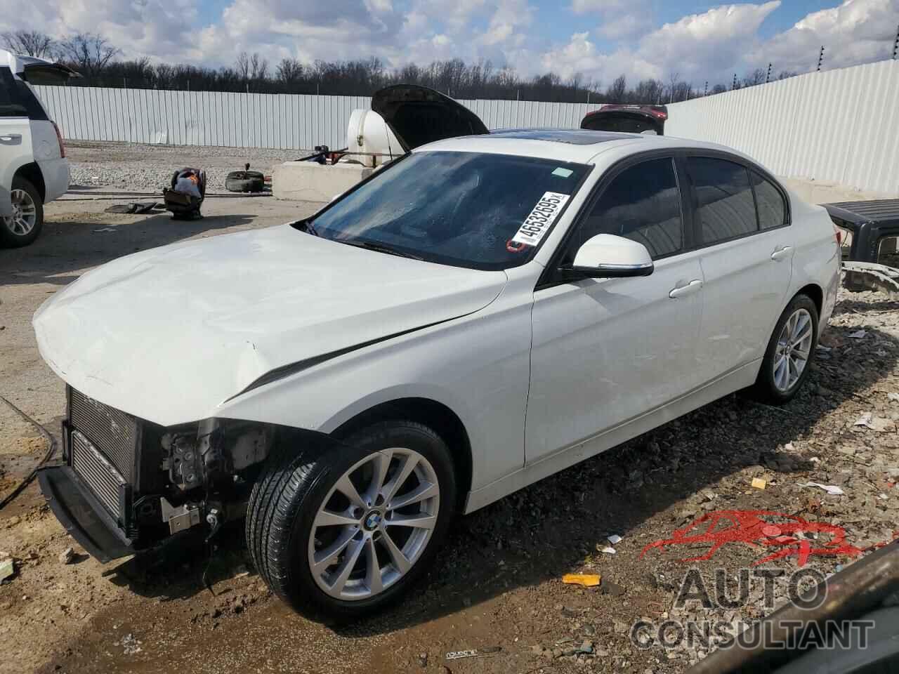 BMW 3 SERIES 2017 - WBA8E5G3XHNU44600