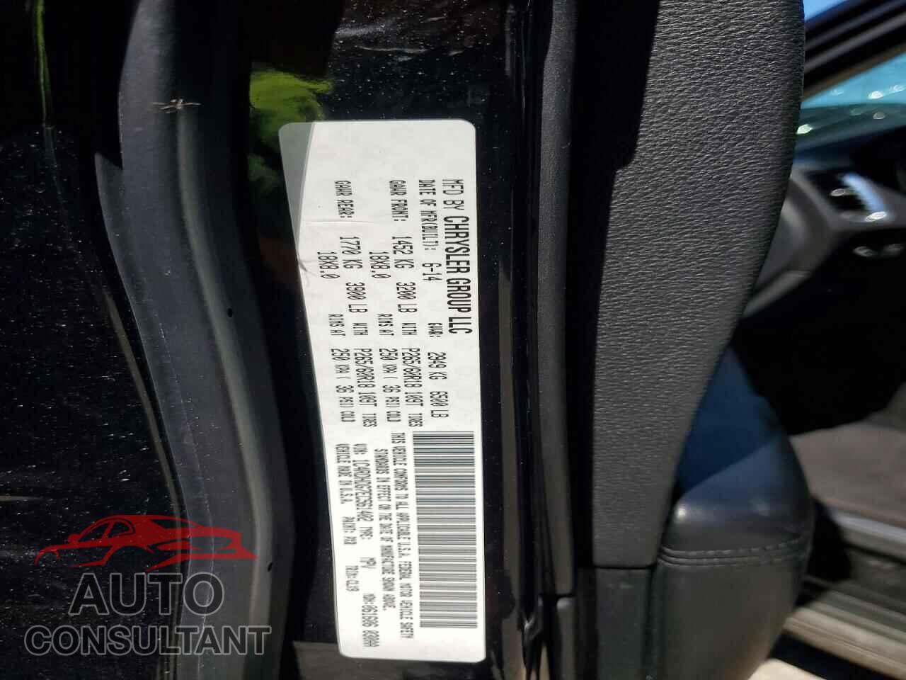 DODGE DURANGO 2014 - 1C4RDHDG7EC561402