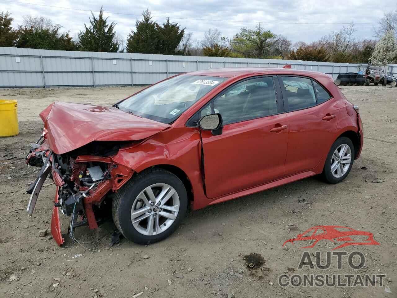 TOYOTA COROLLA 2019 - JTNK4RBE7K3041569
