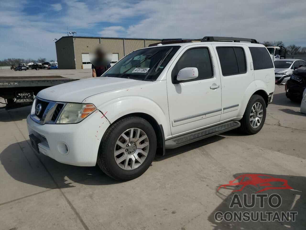 NISSAN PATHFINDER 2010 - 5N1AR1NN8AC617355