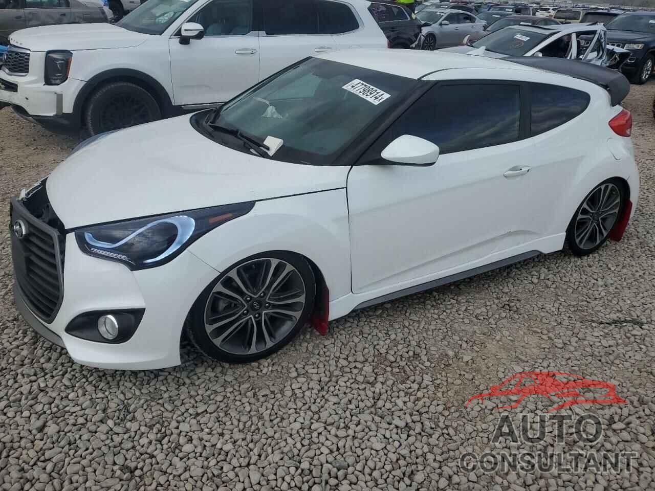 HYUNDAI VELOSTER 2016 - KMHTC6AE6GU302117