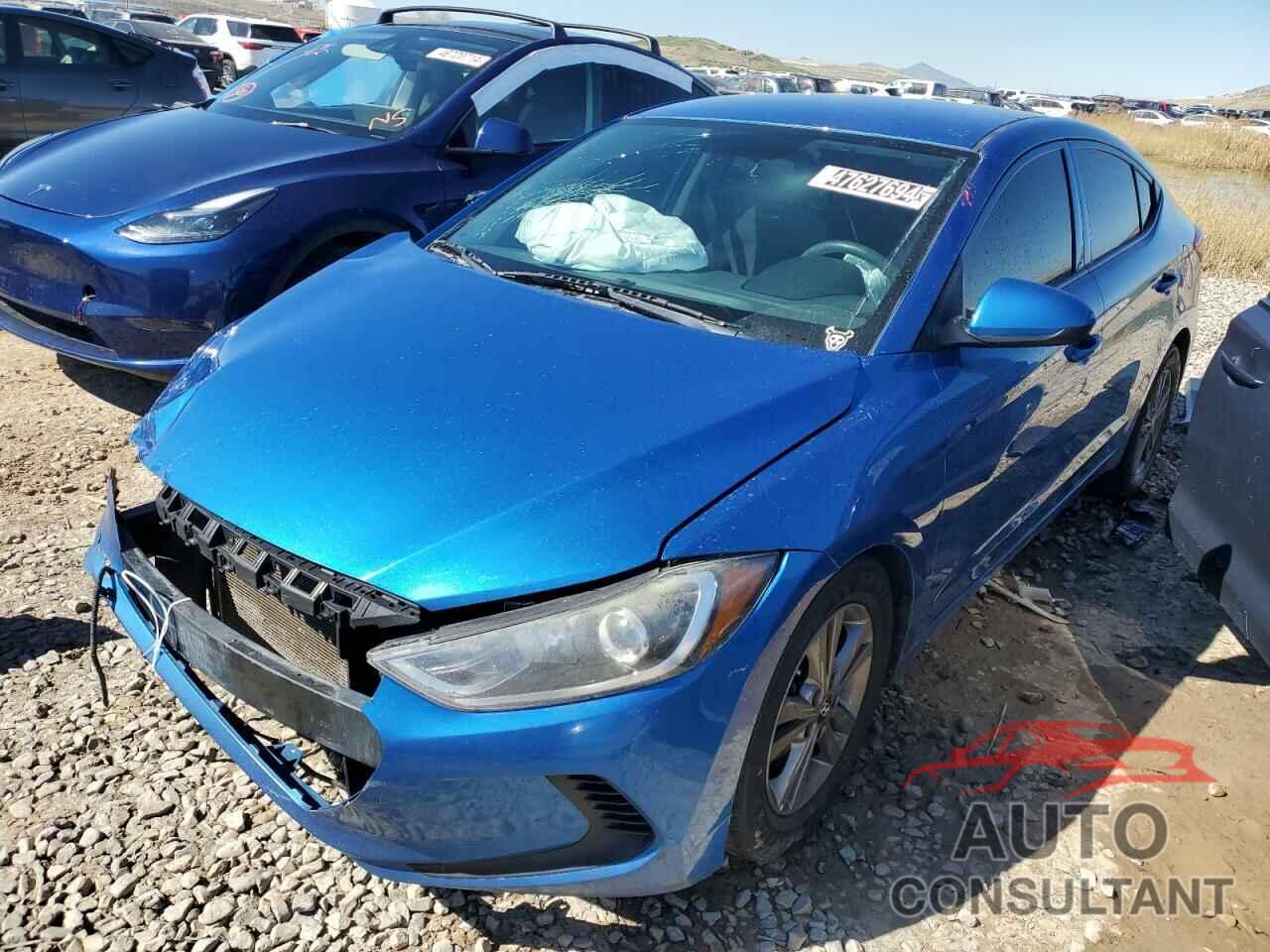 HYUNDAI ELANTRA 2018 - 5NPD84LF1JH232063
