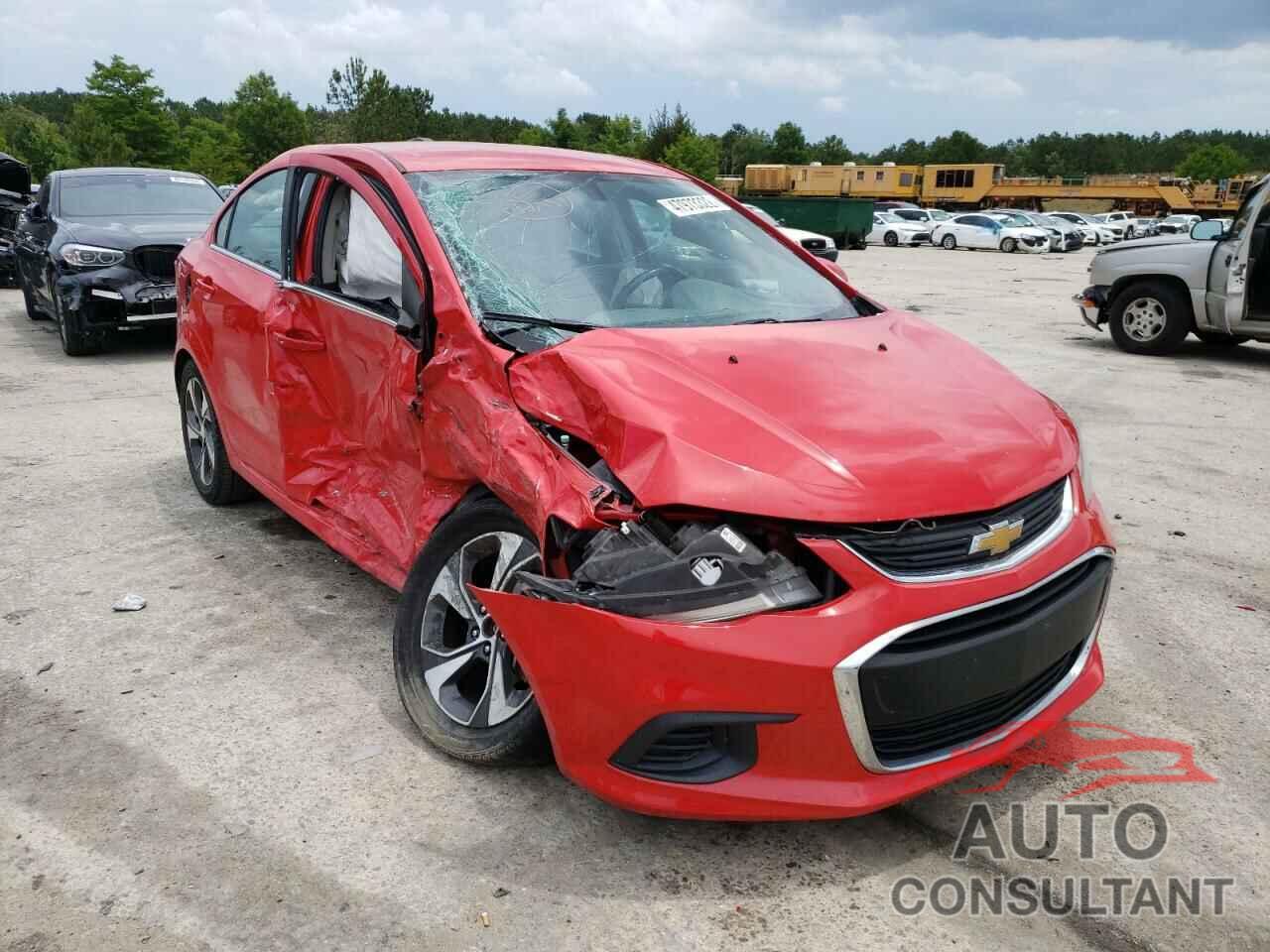 CHEVROLET SONIC 2017 - 1G1JF5SB1H4120739