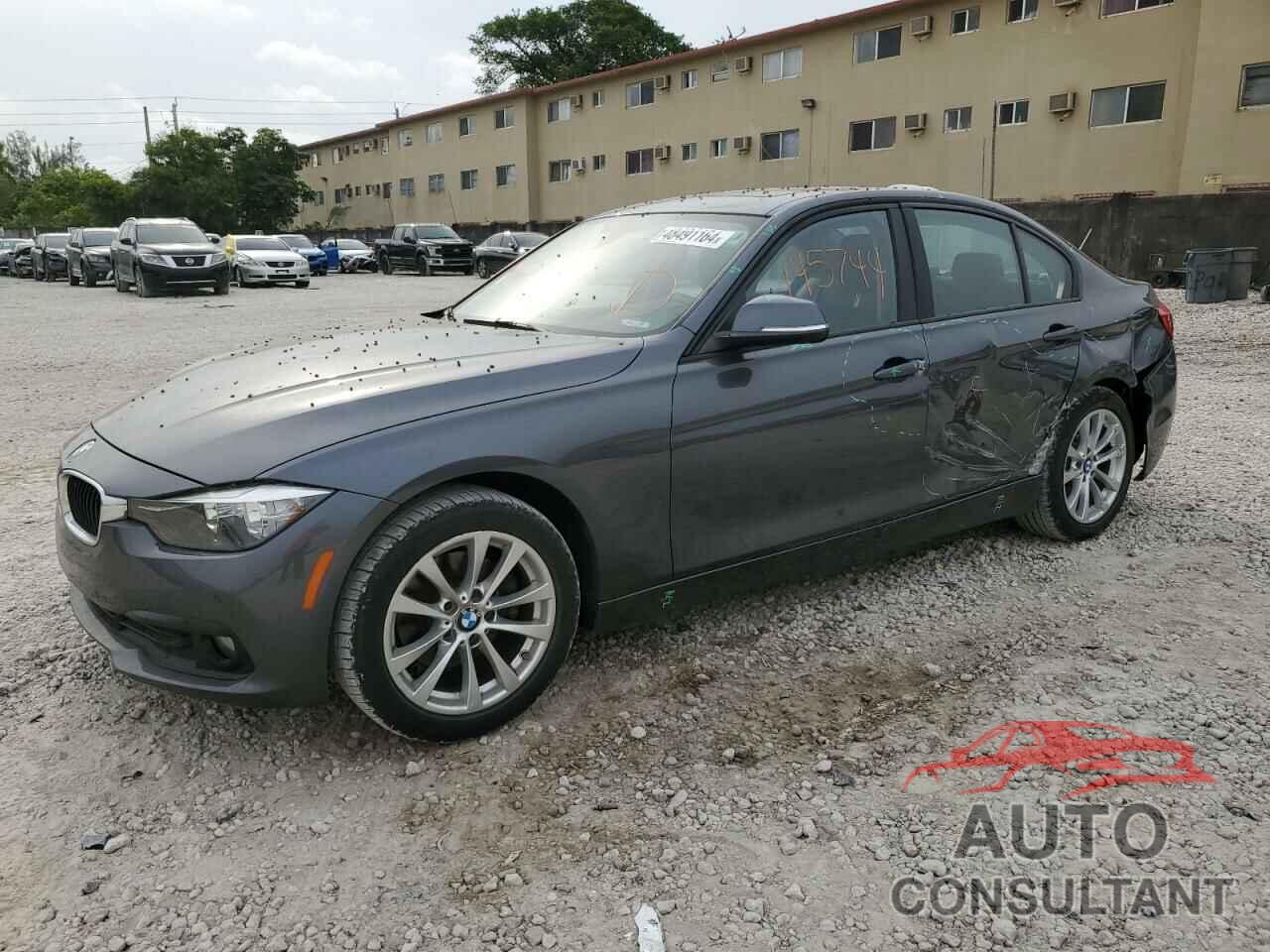 BMW 3 SERIES 2017 - WBA8E1G55HNU12616